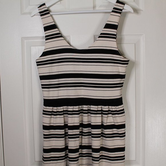J. Crew Rib Stripe Tank Dress - Picture 2 of 8